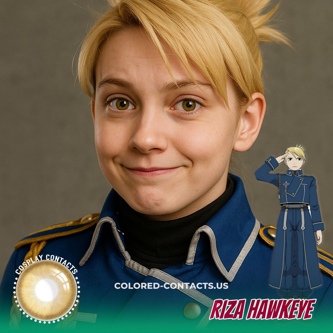Riza Hawkeye Cosplay Contact Lenses - image 1