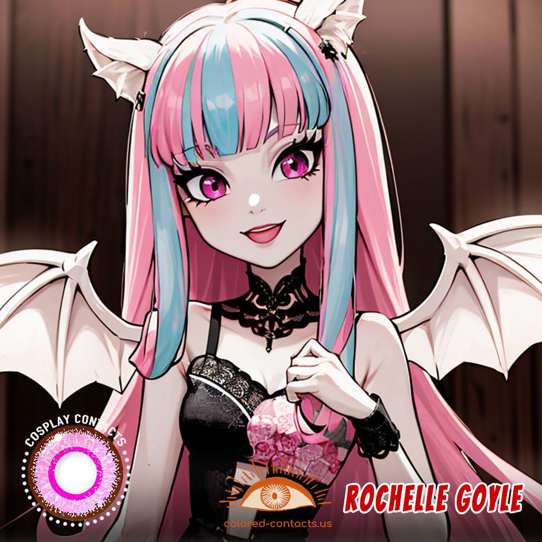 Monster High : Rochelle Goyle Cosplay Contact Lenses - image 1