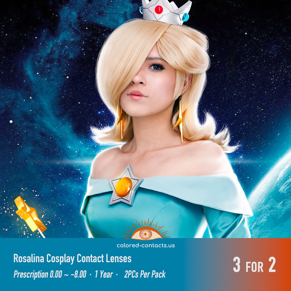 Rosalina Cosplay Contact Lenses - thumbnail 3