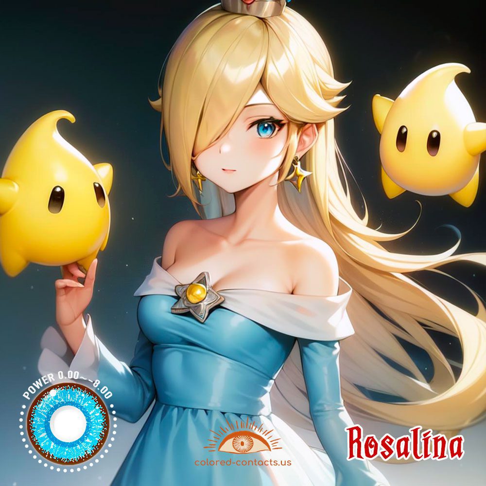 Rosalina Cosplay Contact Lenses - image 1