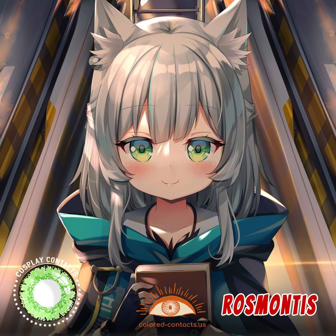 Arknights : Rosmontis Cosplay Contact Lenses - image 1
