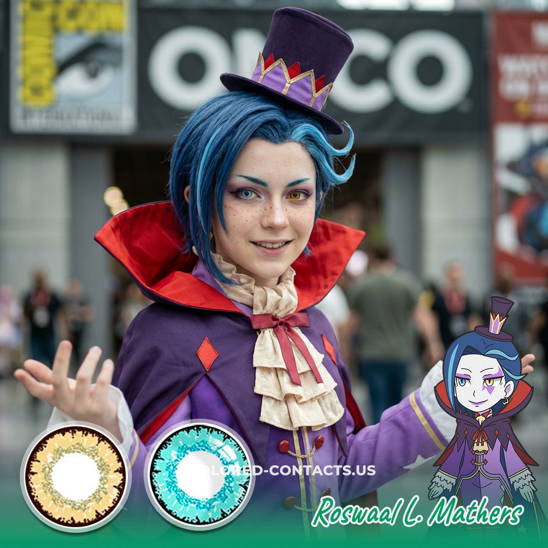 Roswaal L. Mathers Cosplay Contact Lenses - image 1