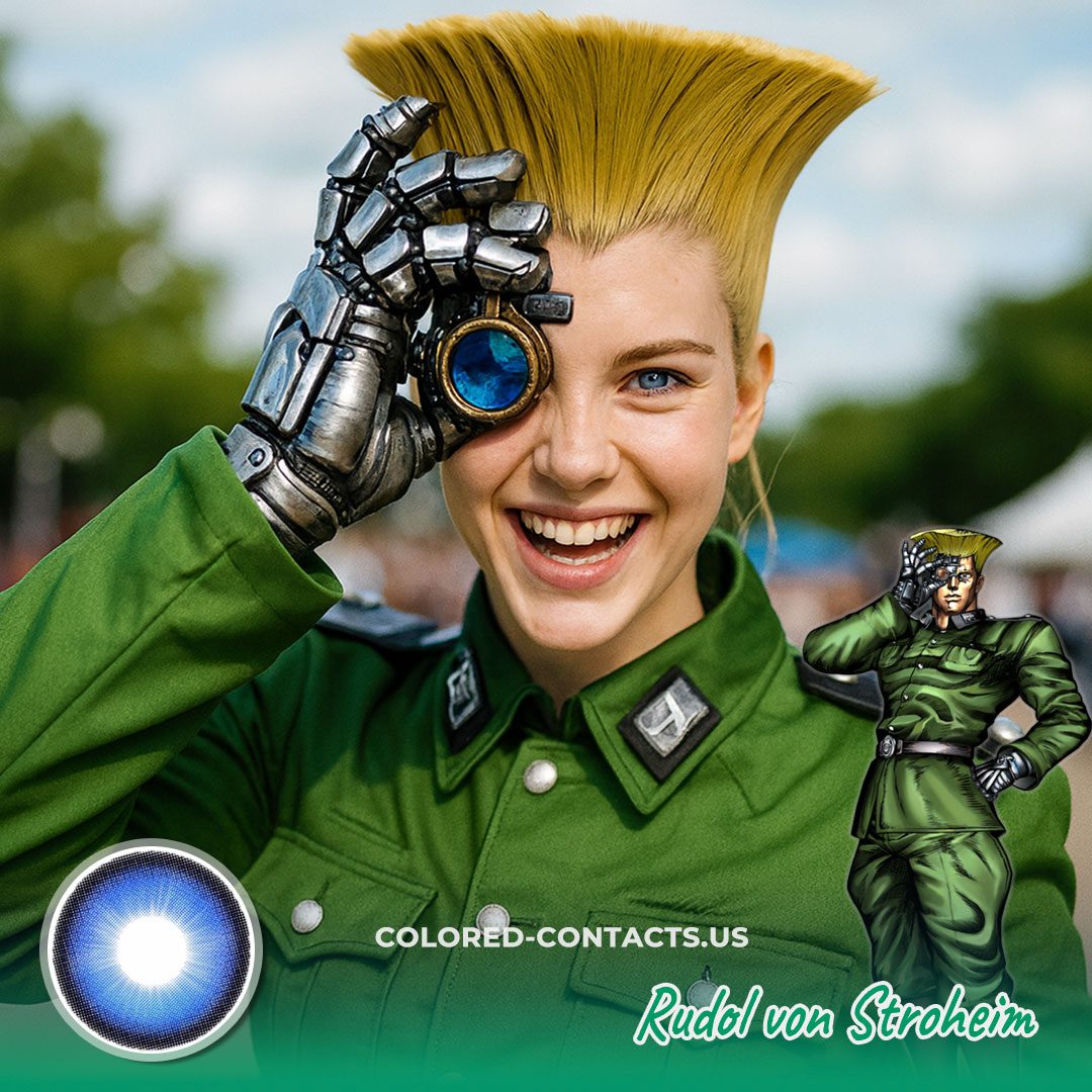 Rudol von Stroheim Cosplay Contact Lenses - image 1