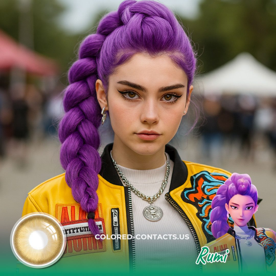 KPop : Rumi Kang Cosplay Contact Lenses - image 1