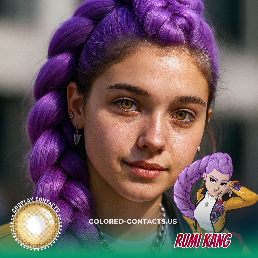 KPop : Rumi Kang Cosplay Contact Lenses - thumbnail 4