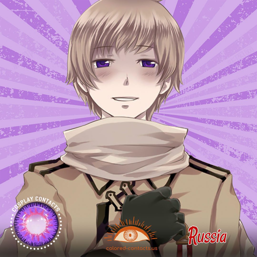 Hetalia: Axis Powers – Russia Cosplay Contact Lenses - image 1