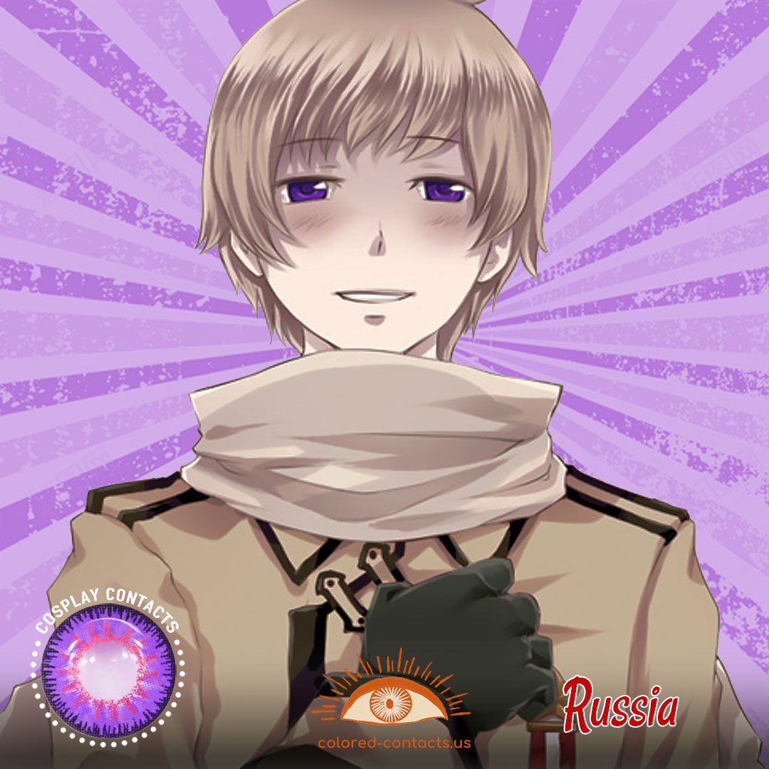 Hetalia: Axis Powers - Russia Cosplay Contact Lenses - image 1