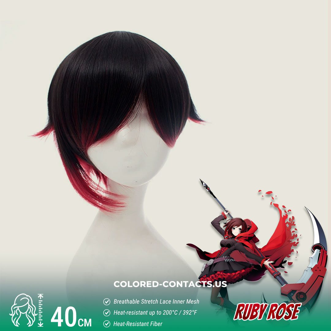 Rwby Rose Cosplay Wig - image 1