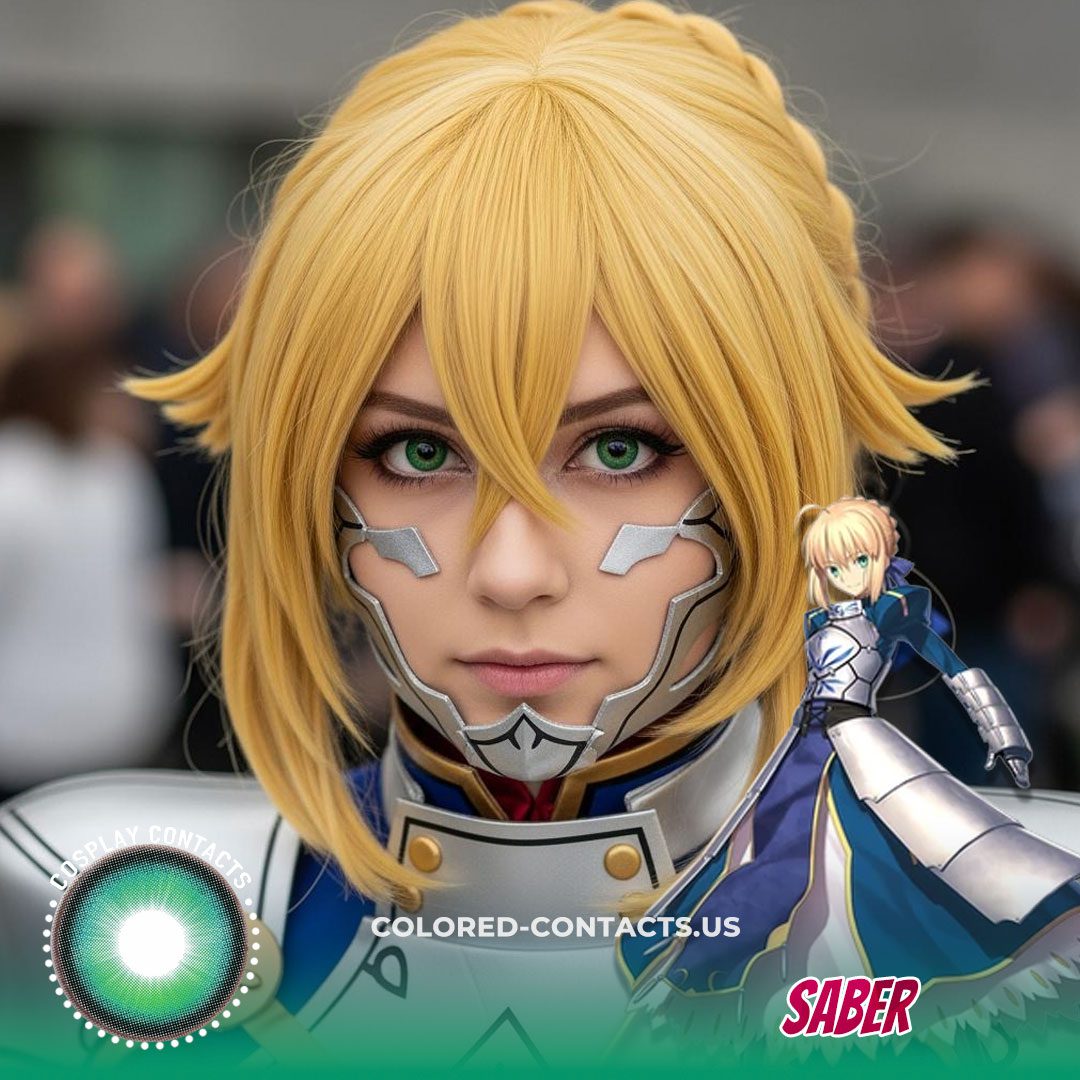 Saber Cosplay Contact Lenses - image 1