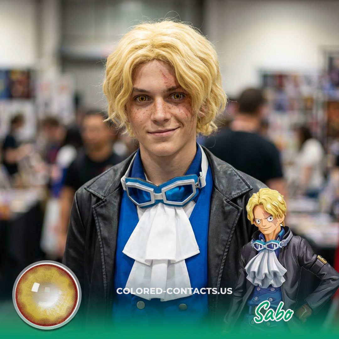 Sabo Cosplay Contact Lenses - image 1