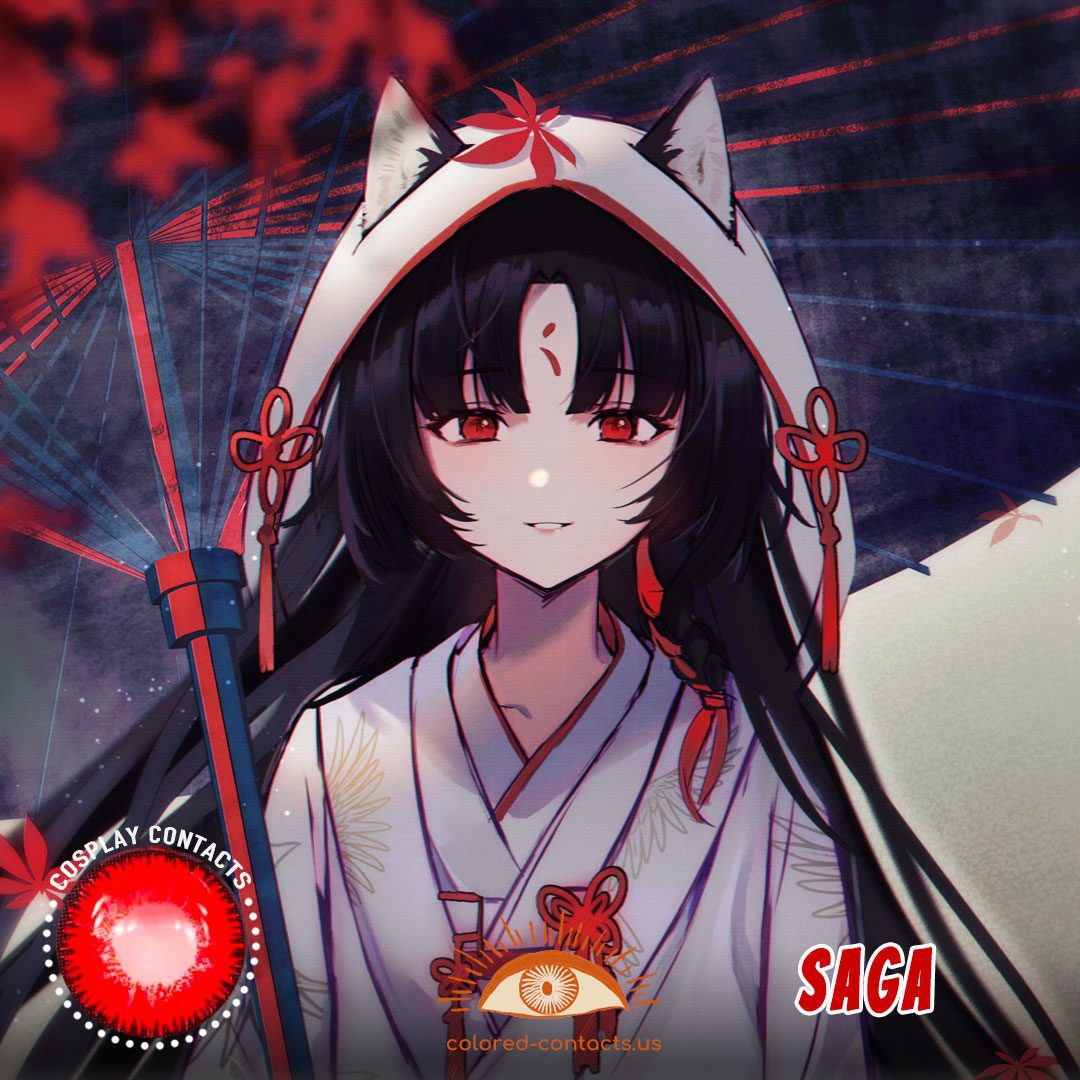 Arknights : Saga Cosplay Contact Lenses - image 1