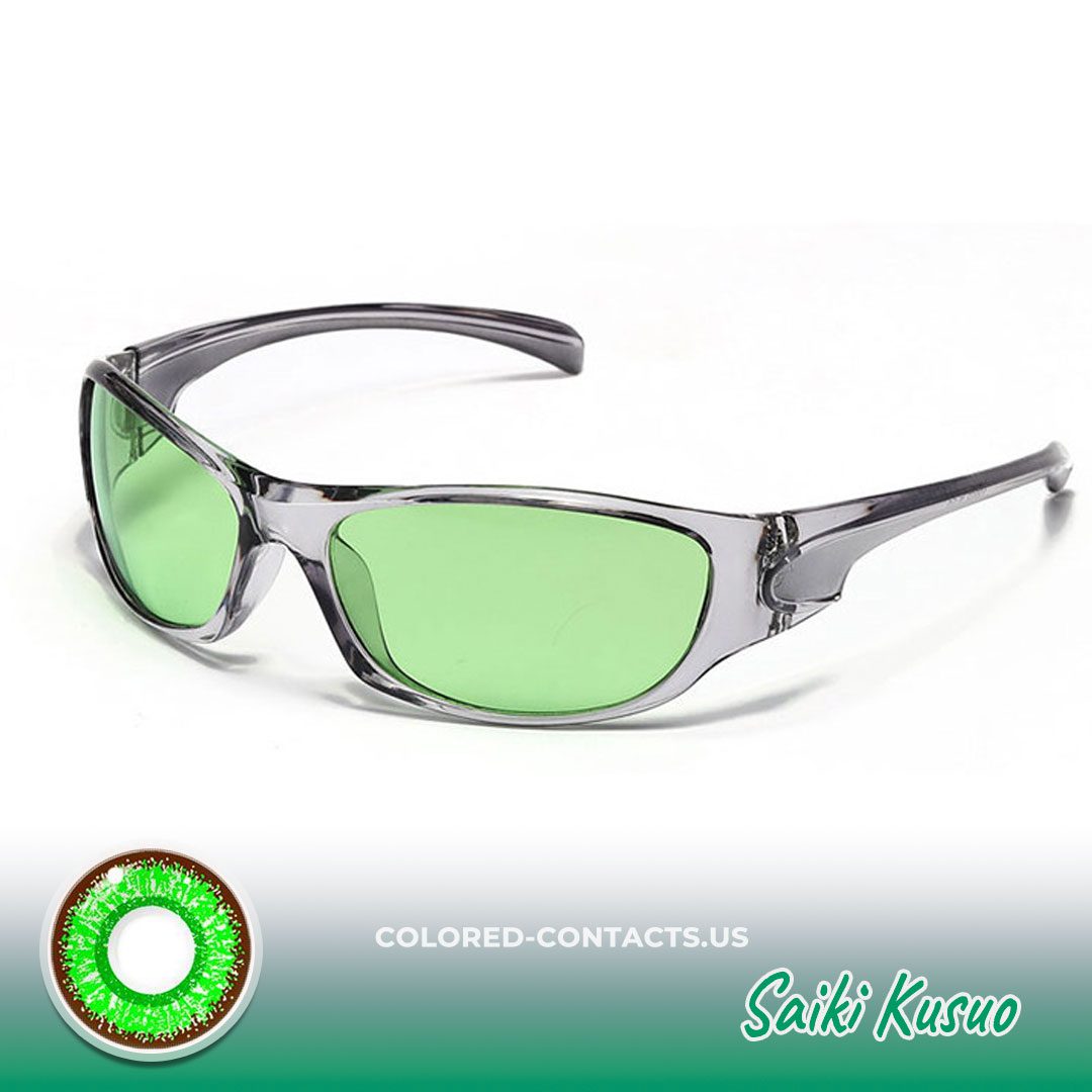 Saiki K.: Saiki Kusuo Cosplay Contact Lenses + Sunglasses - thumbnail 5
