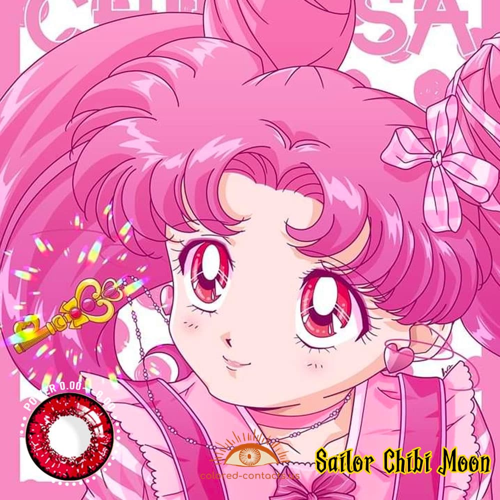 Sailor Chibi Moon Cosplay Contact Lenses - image 1