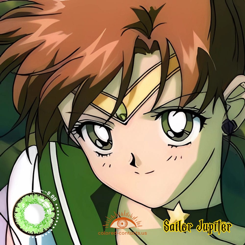 Sailor Jupiter Cosplay Contact Lenses - image 1