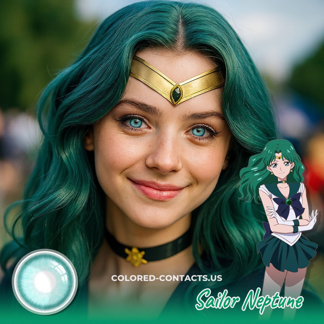 Sailor Neptune Cosplay Contact Lenses - image 1