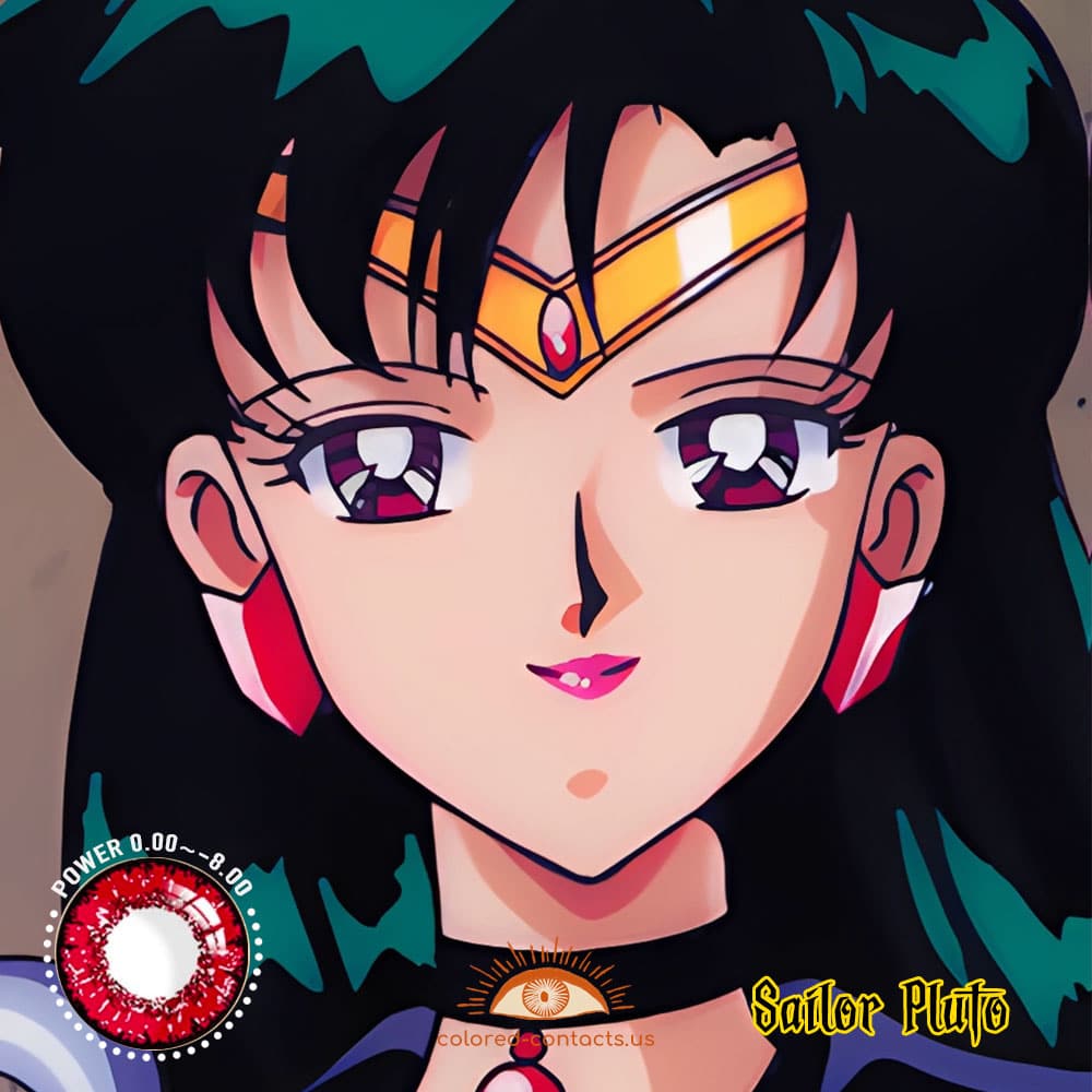 Sailor Pluto Cosplay Contact Lenses - image 1