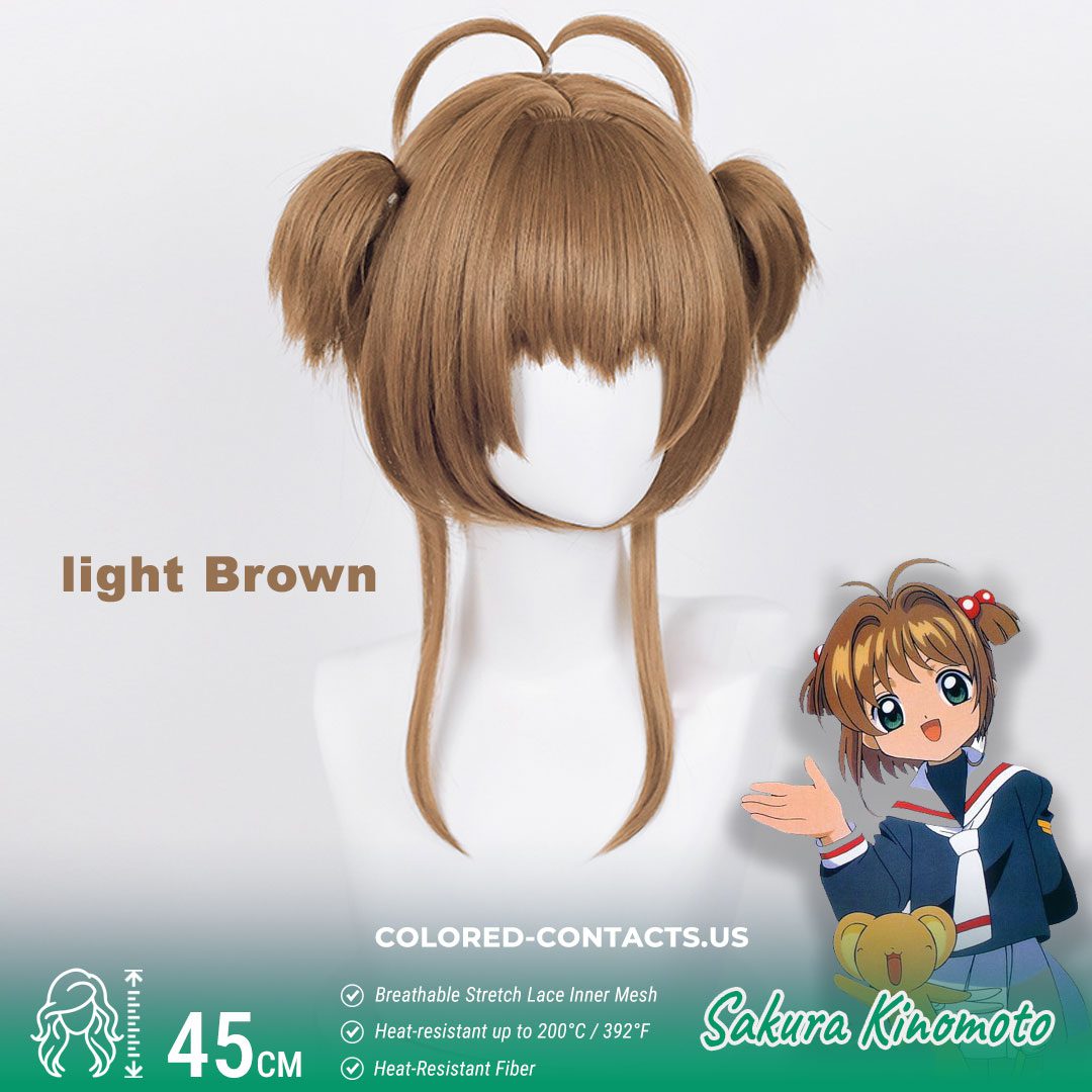 Sakura Kinomoto Cosplay Wig - image 1