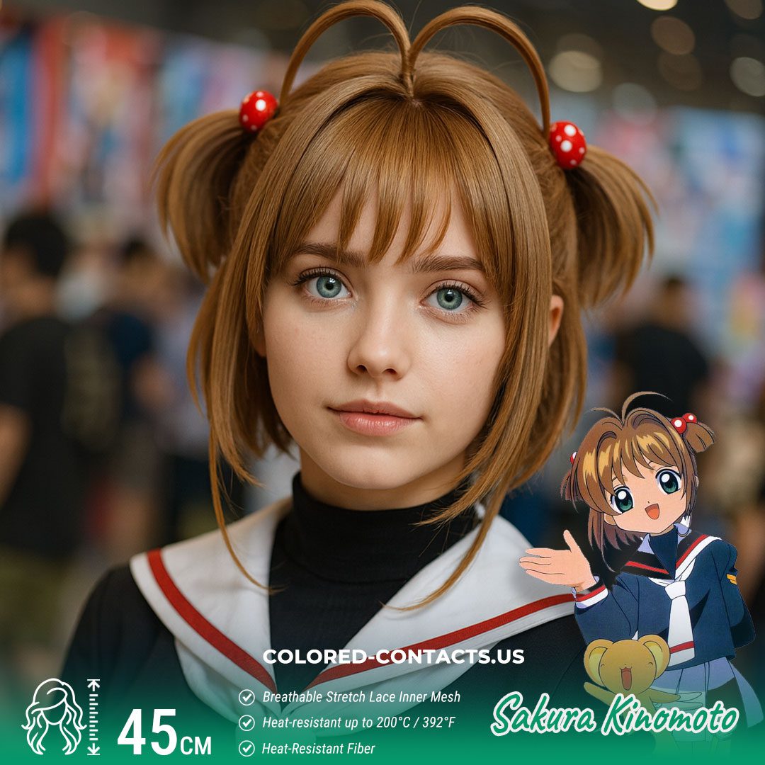 Sakura Kinomoto Cosplay Wig - thumbnail 2