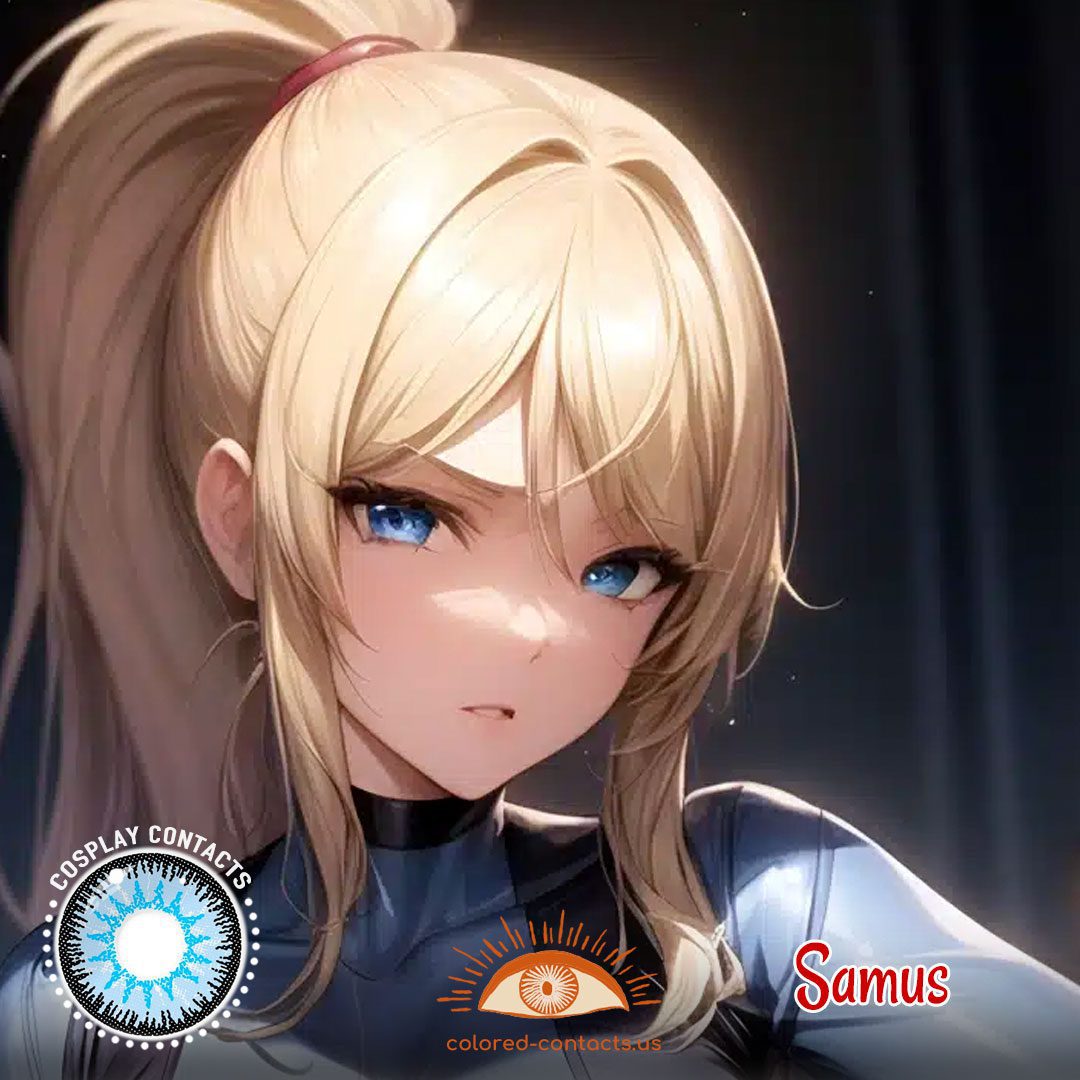 Samus Cosplay Contact Lenses - image 1