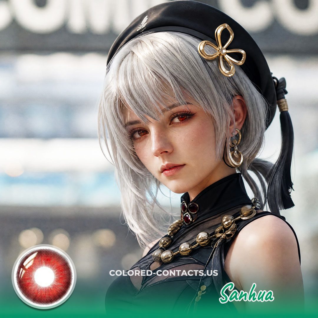 WuWa : Sanhua Cosplay Contact Lenses - image 1