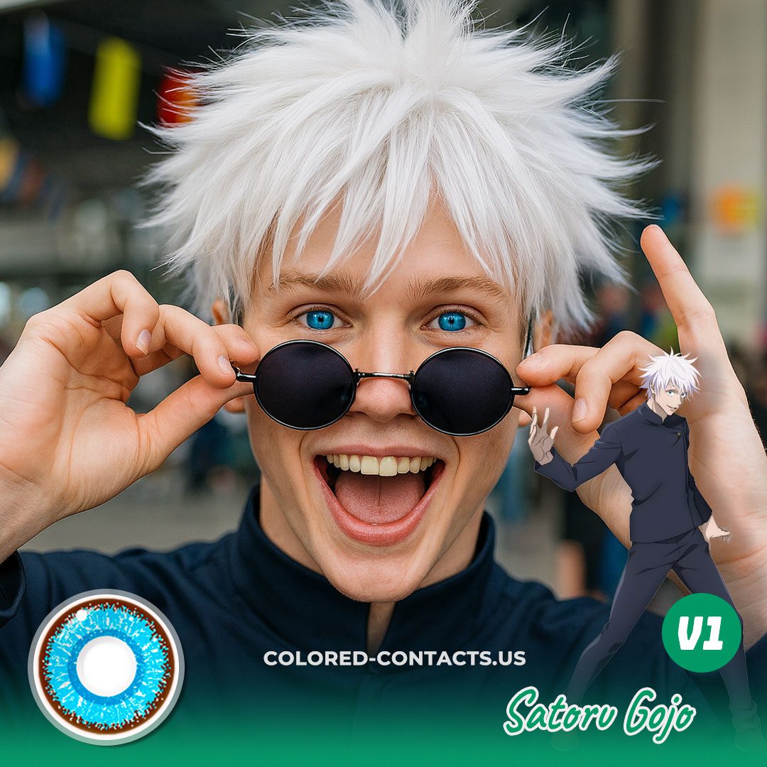 Satoru Gojo Cosplay Contact Lenses - thumbnail 2