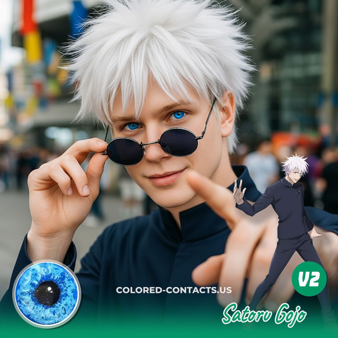 Satoru Gojo Cosplay Contact Lenses - thumbnail 3