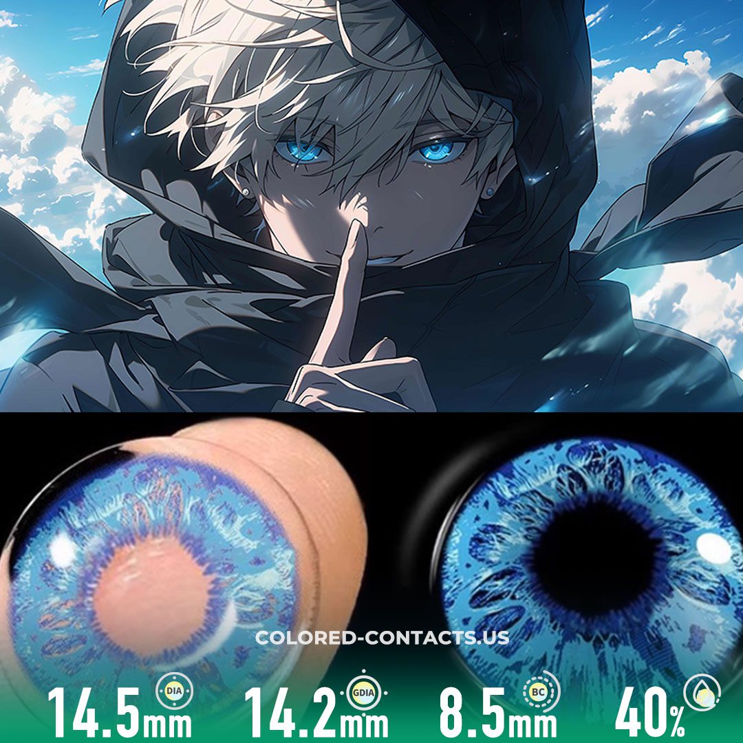 Satoru Gojo Cosplay Contact Lenses - image 1