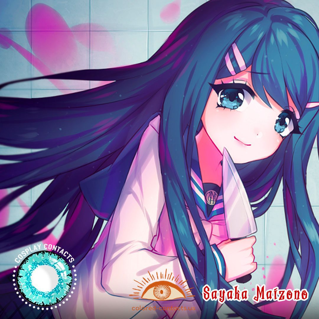 Sayaka Maizono Cosplay Contacts - image 1