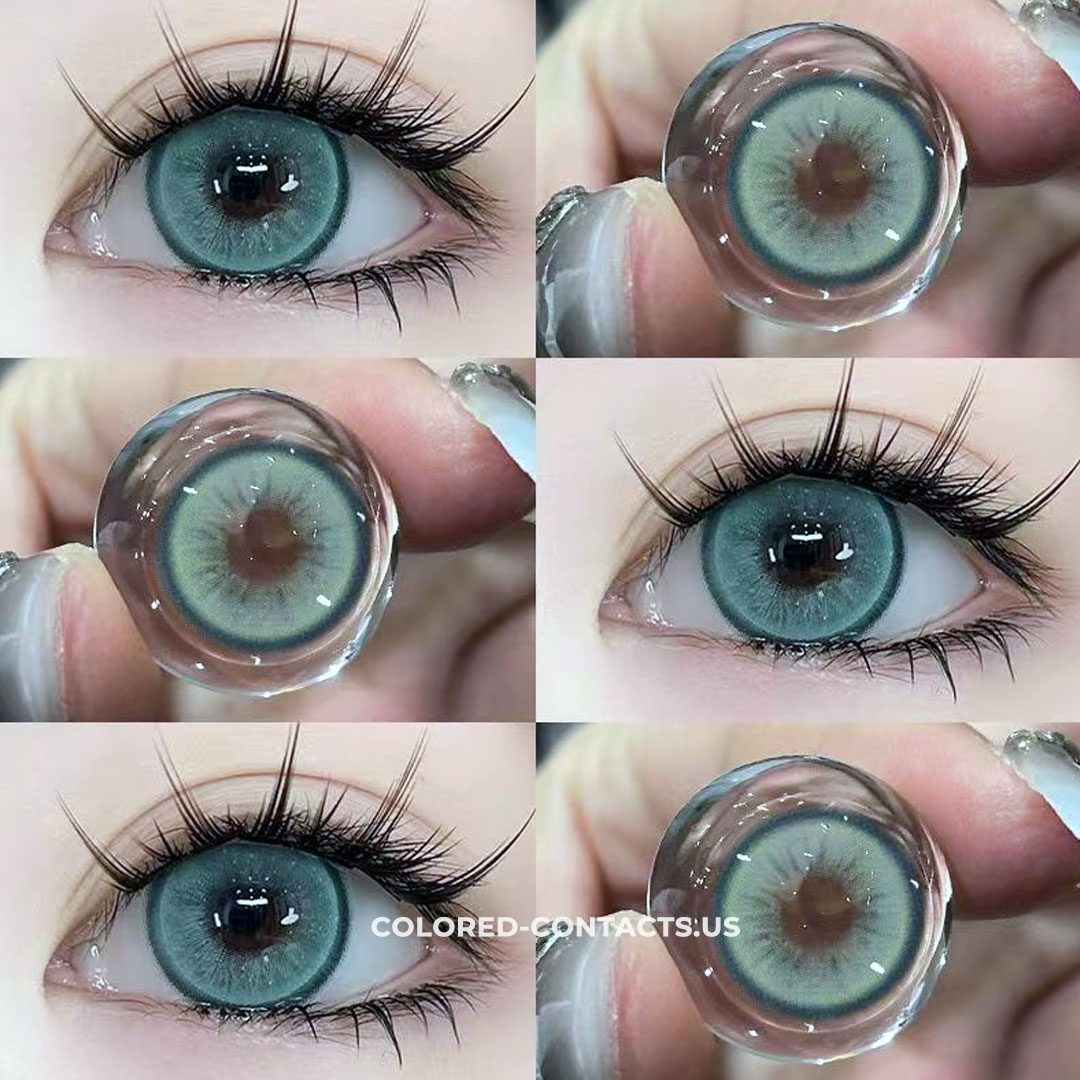 Secret Garden Blue Colored Contacts - thumbnail 2
