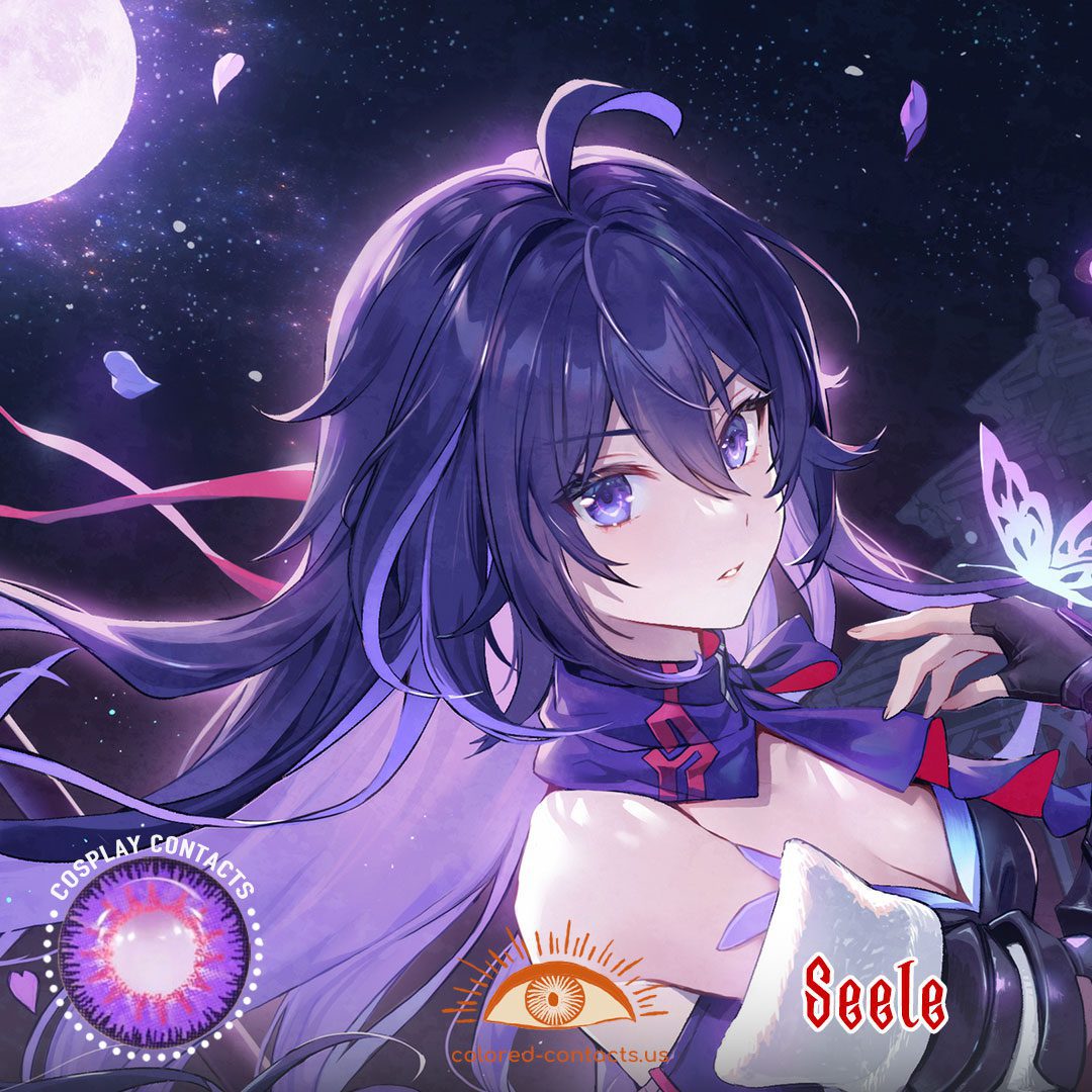 HONKAI : Seele Cosplay Contact Lenses - image 1