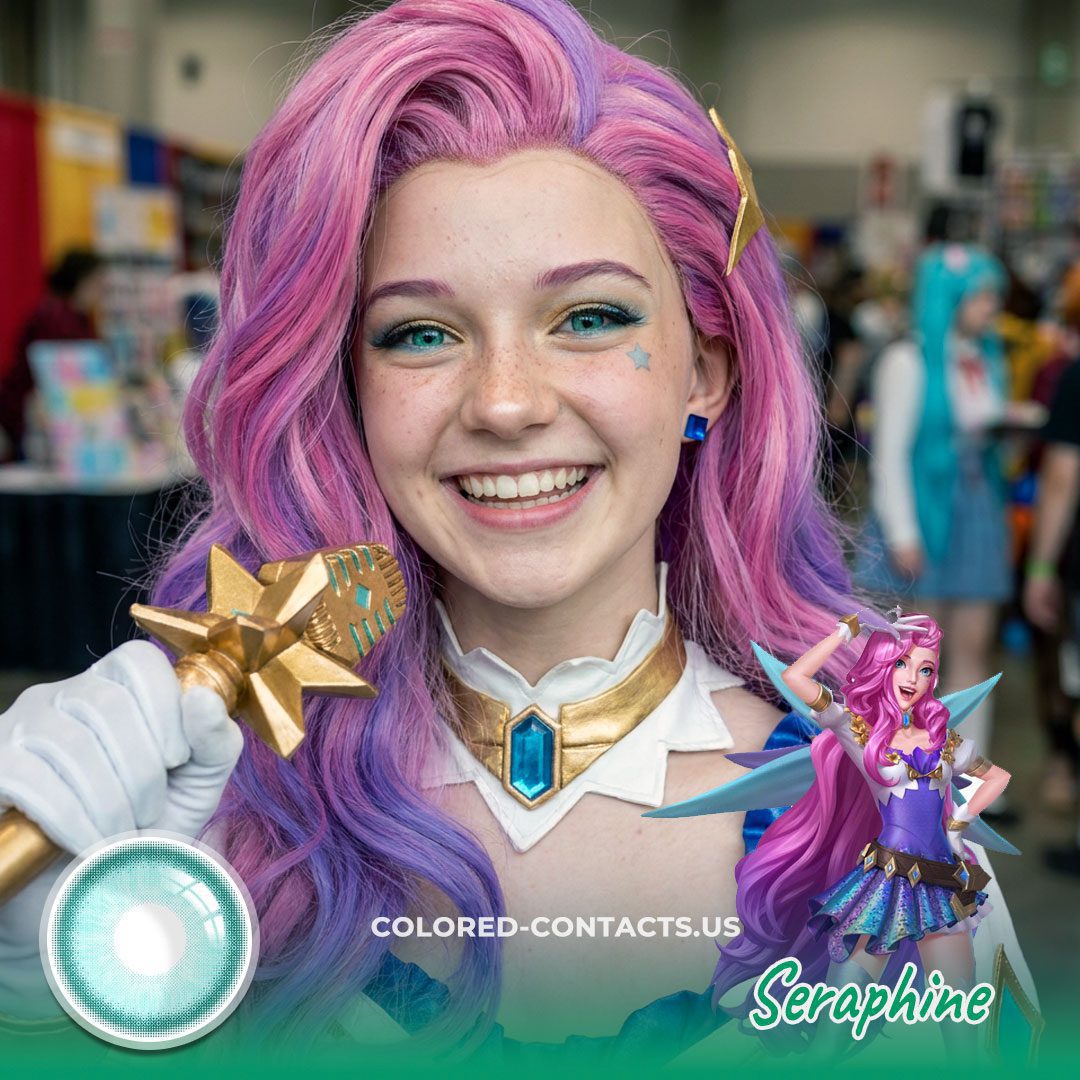 Seraphine Cosplay Contact Lenses - image 1