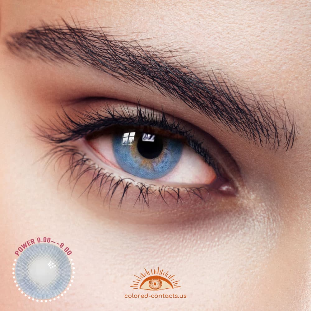Serenity Blue Colored Contacts - image 1