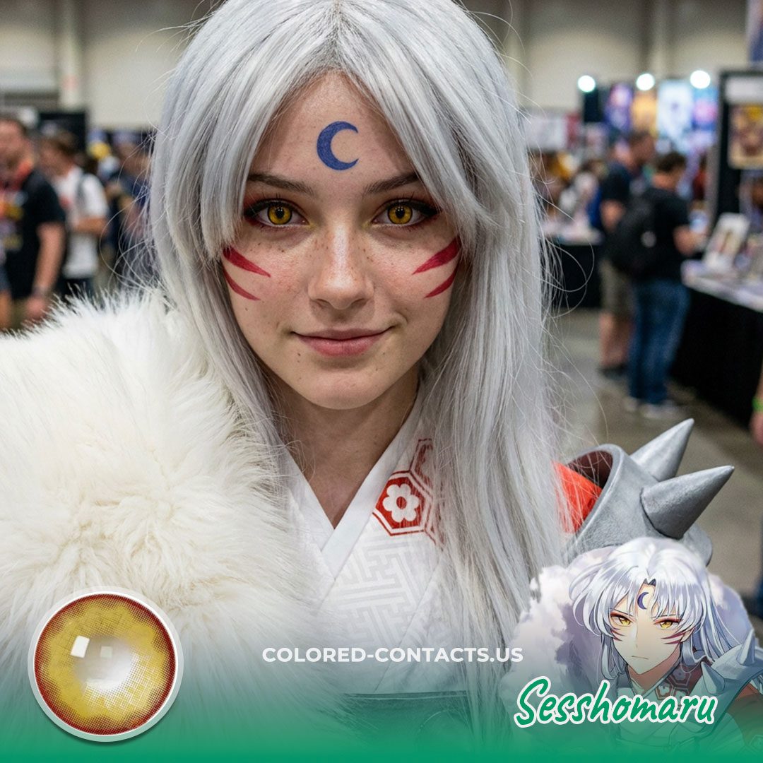 Sesshomaru Cosplay Contact Lenses - image 1