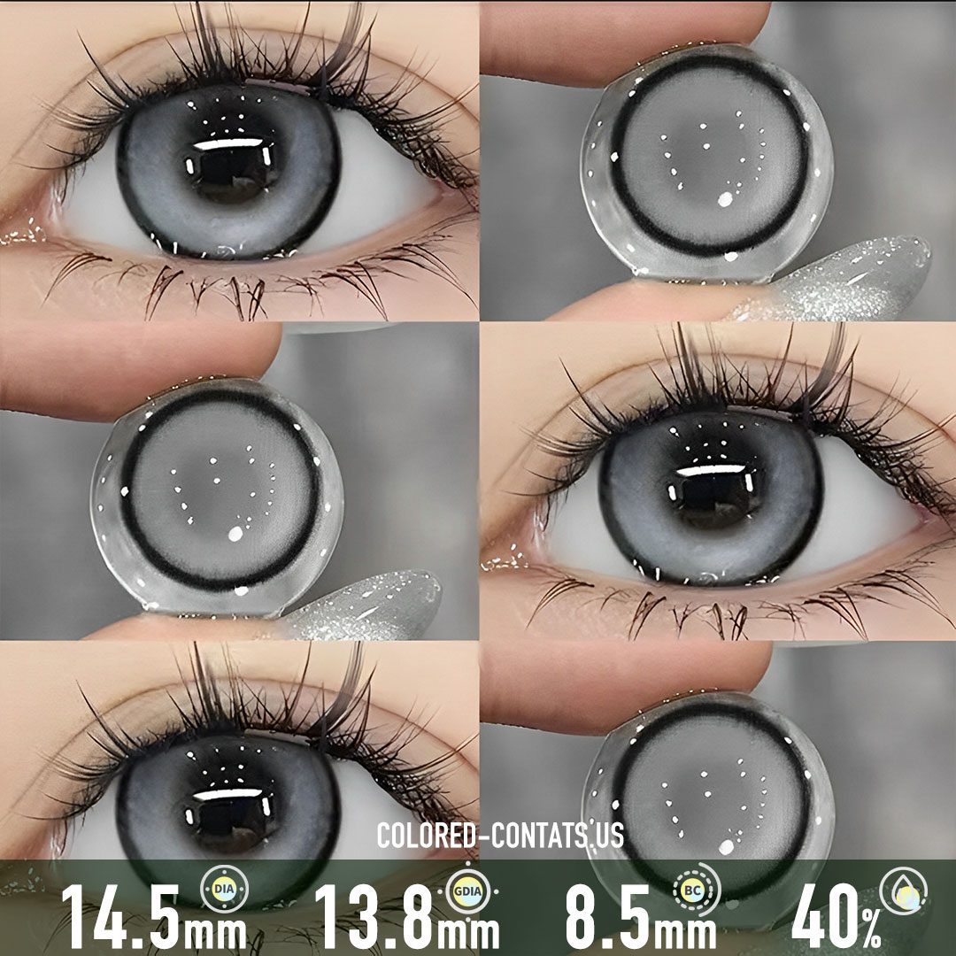 Shadow Frame Grey Contact Lenses - image 1