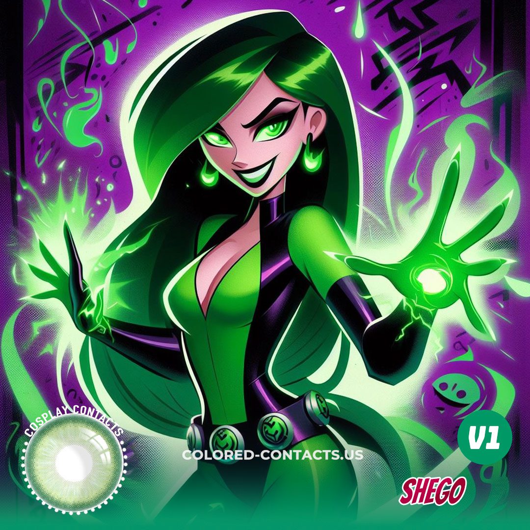 Shego Cosplay Contact Lenses - image 1