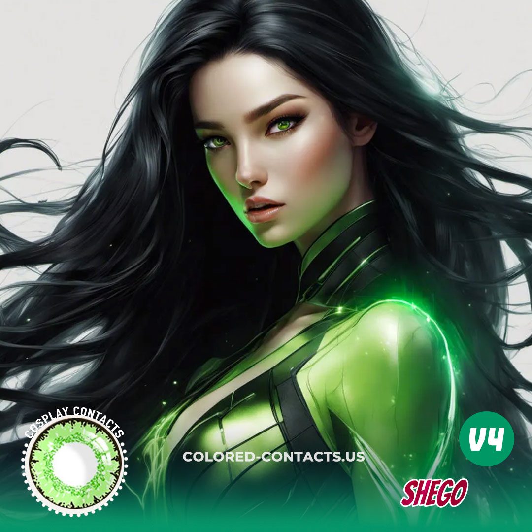 Shego Cosplay Contact Lenses - thumbnail 4