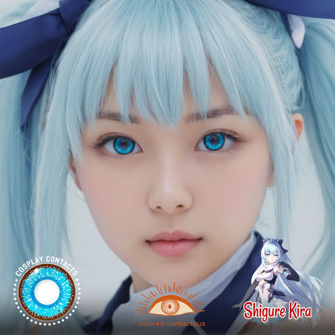Honkai Impact 3rd: Shigure Kira Cosplay Contact Lenses - image 1