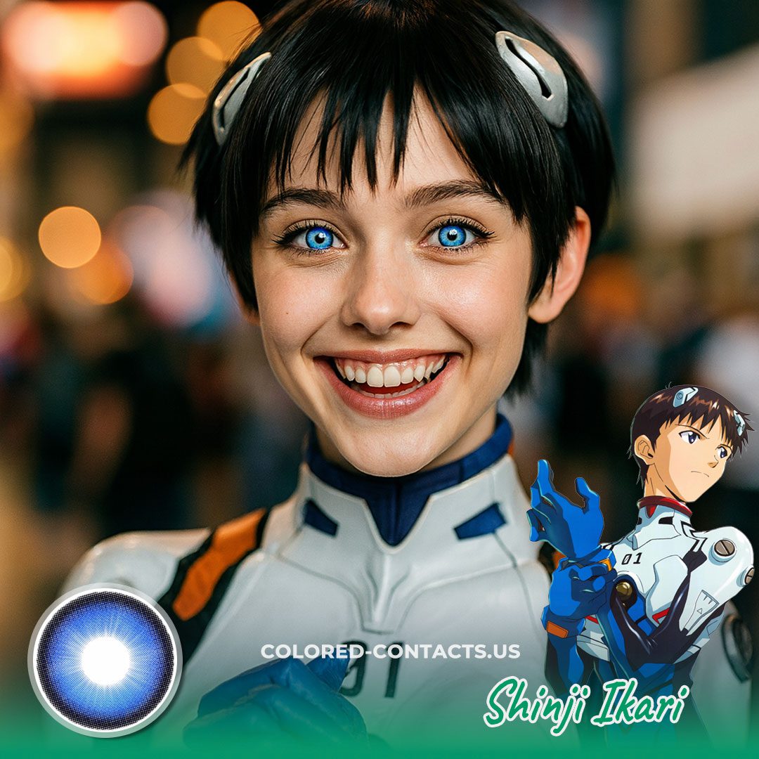 Shinji Ikari Cosplay Contact Lenses - image 1
