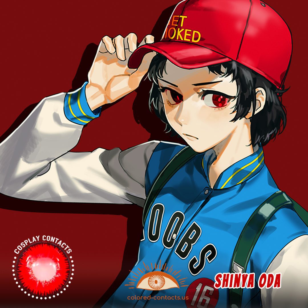 Persona 5 : Shinya Oda Cosplay Contact Lenses - image 1