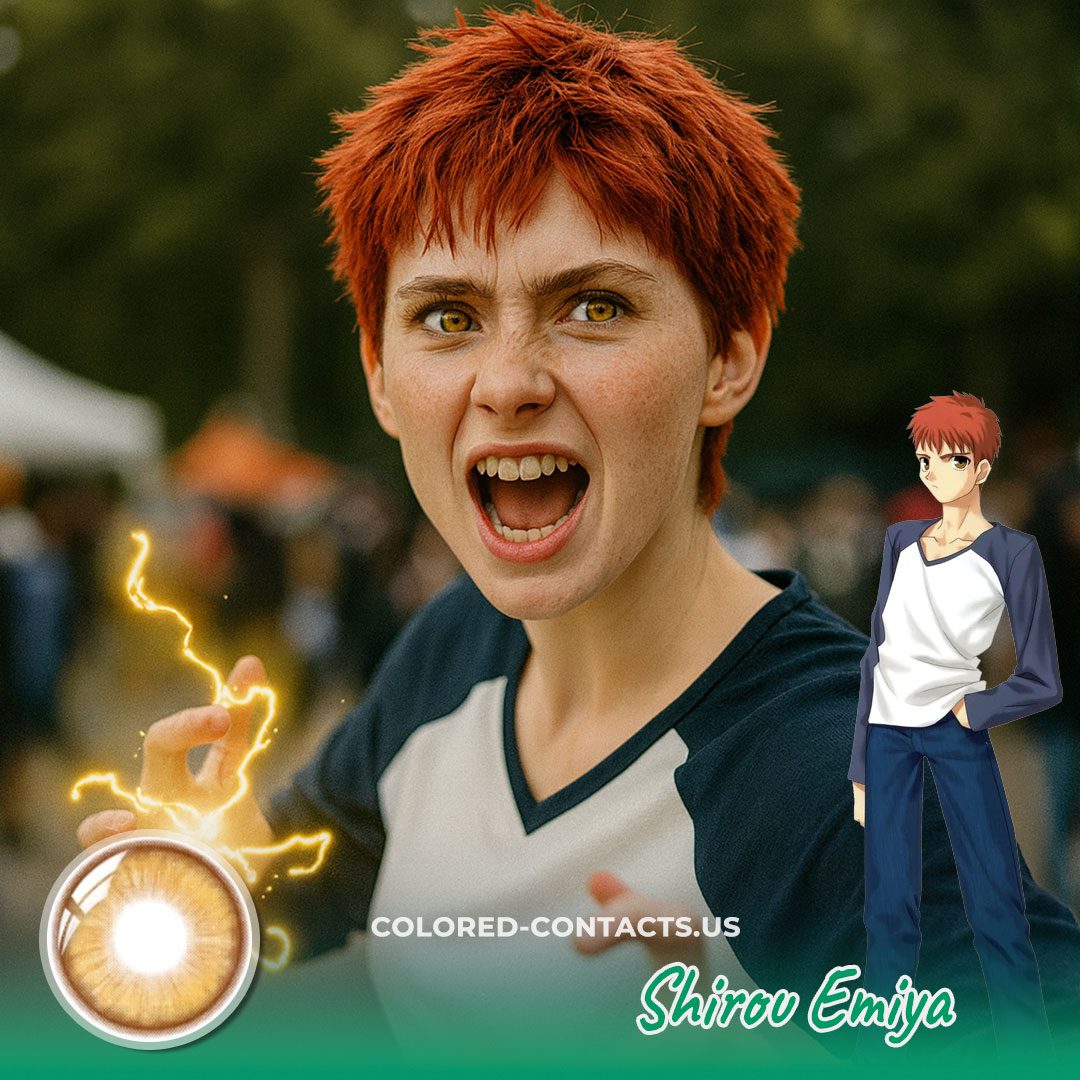 Shirou Emiya Cosplay Contact Lenses | 4-Piece Set - image 1