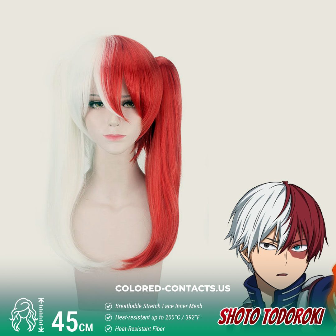 Shoto Todoroki Cosplay Wig - thumbnail 3