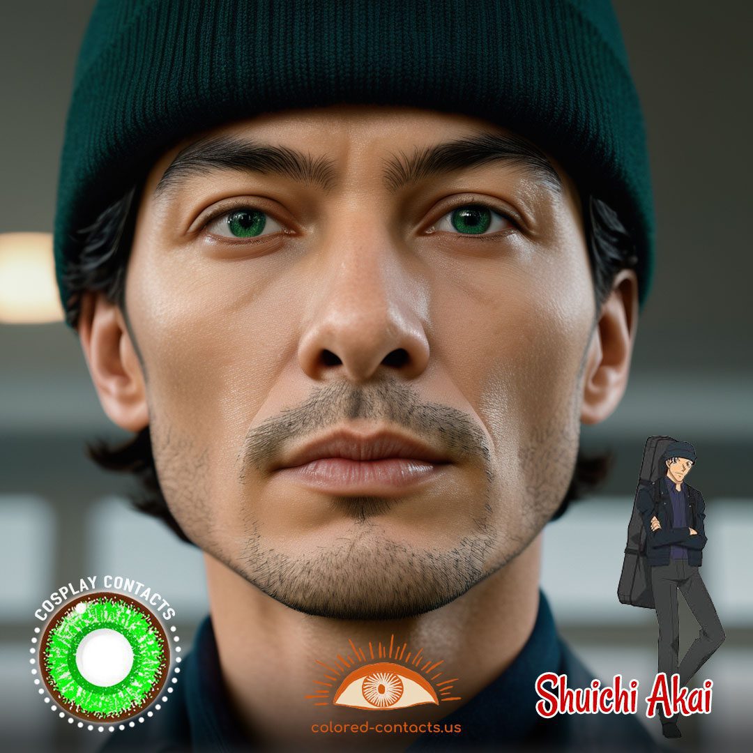 Detective Conan: Shuichi Akai Cosplay Contact Lenses - image 1