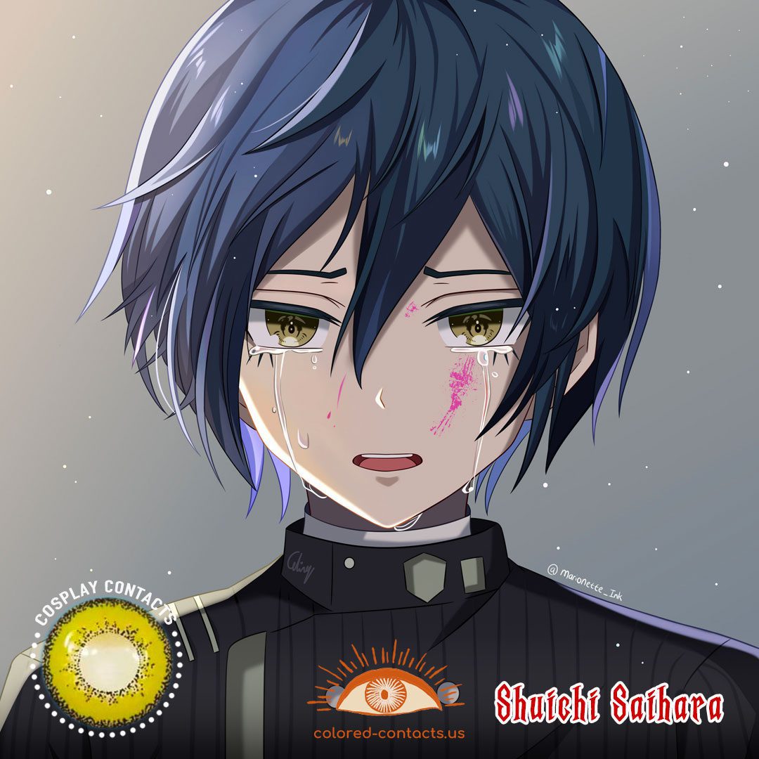 Danganronpa V3 – Shuichi Saihara Cosplay Contacts - image 1