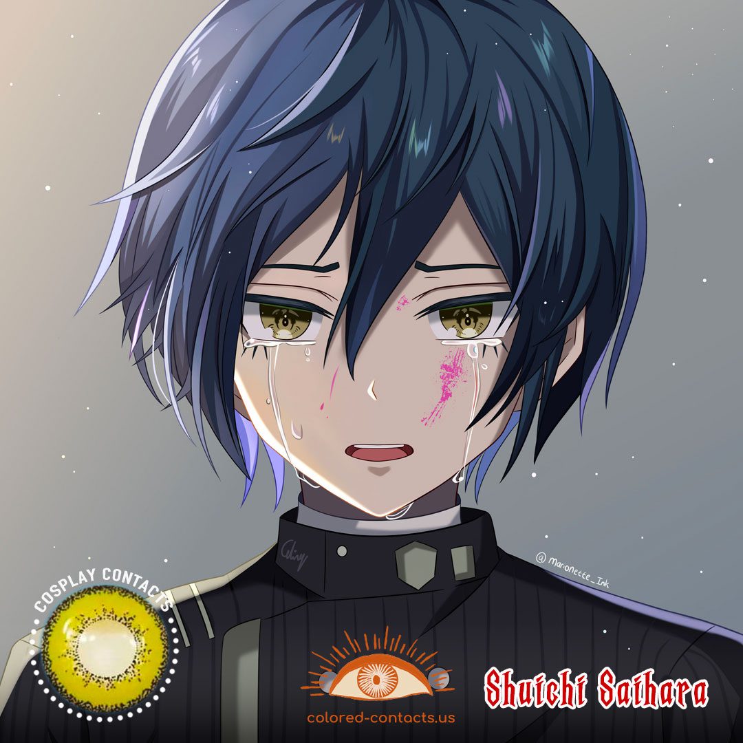 Danganronpa V3 - Shuichi Saihara Cosplay Contacts - image 1