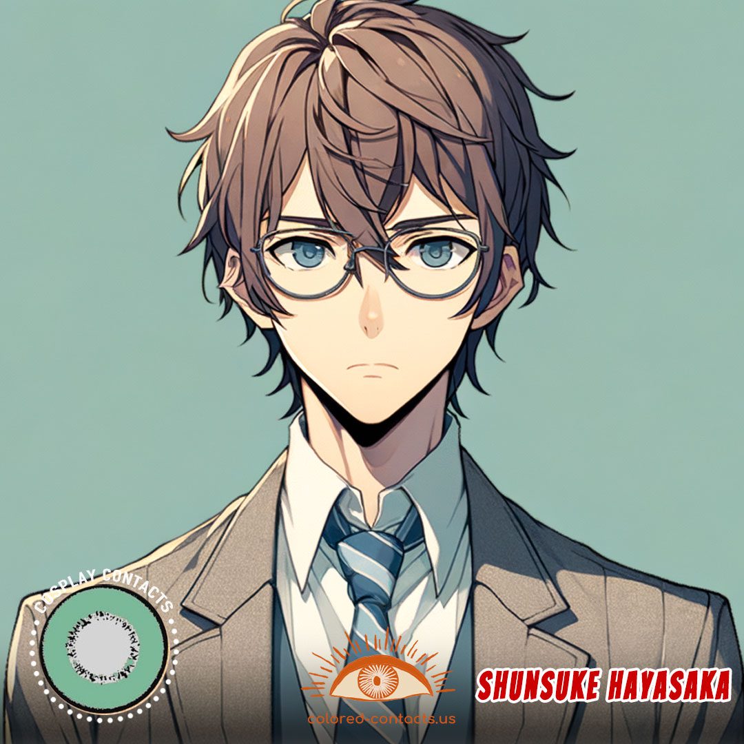 Shunsuke Hayasaka Cosplay Contact Lenses - image 1