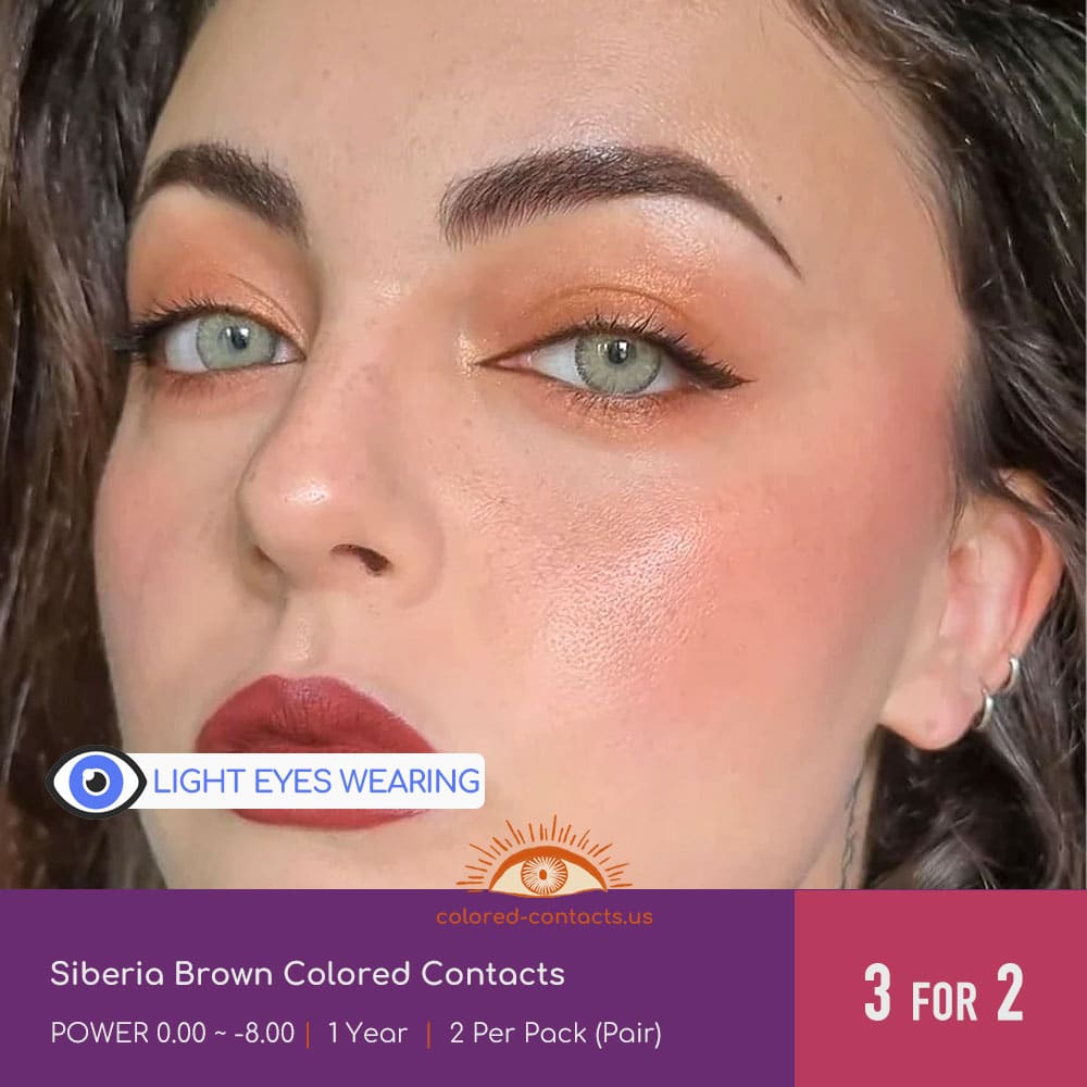 Siberia Brown Colored Contacts - thumbnail 2