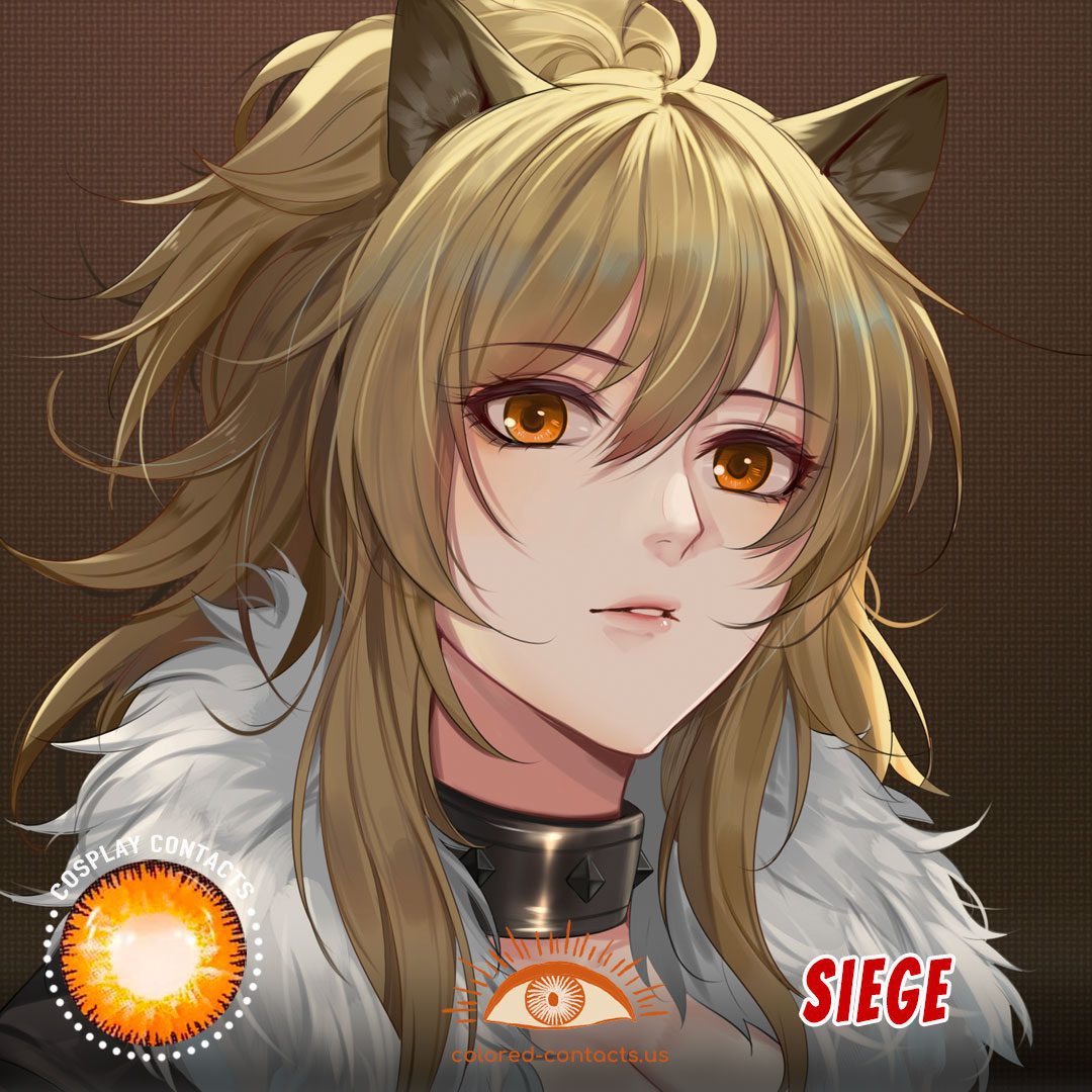 Arknights : Siege Cosplay Contact Lenses - image 1