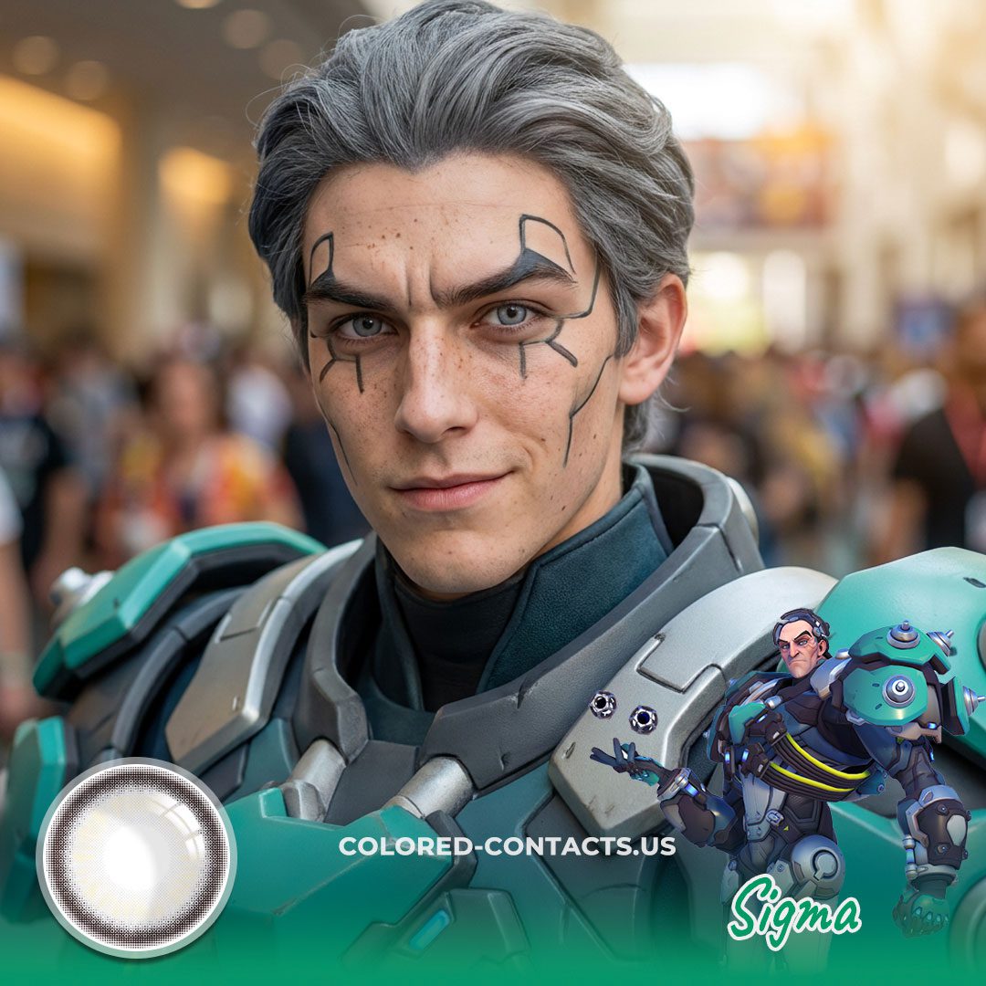Overwatch Sigma Cosplay Contact Lenses - image 1
