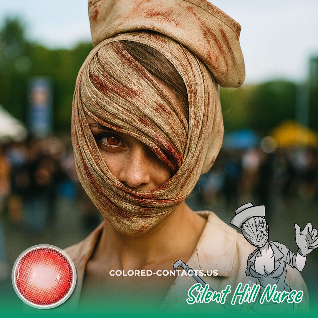 Silent Hill Nurse Cosplay Contact Lenses - image 1