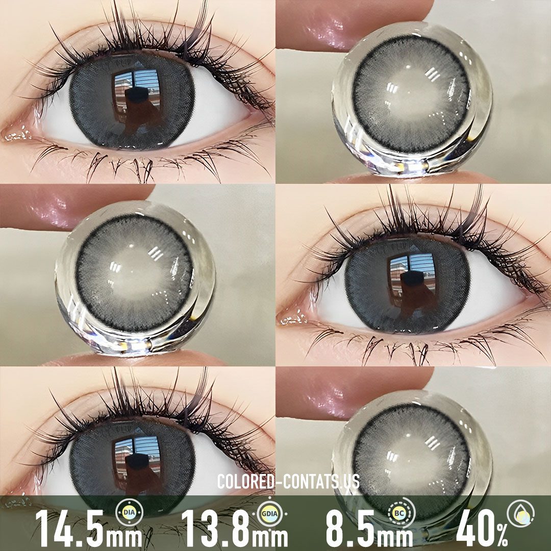 Silver Cloud Grey Contact Lenses - image 1